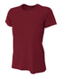 A4 Women's Cooling Performance Crew, Sizes 2XL-4XL (NW3201), Color 'Cardinal'